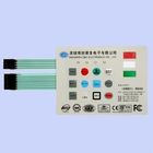 Glossy Finish Backlit Membrane Switch keyboard For 3C Electronics , SMD / Hand Welding